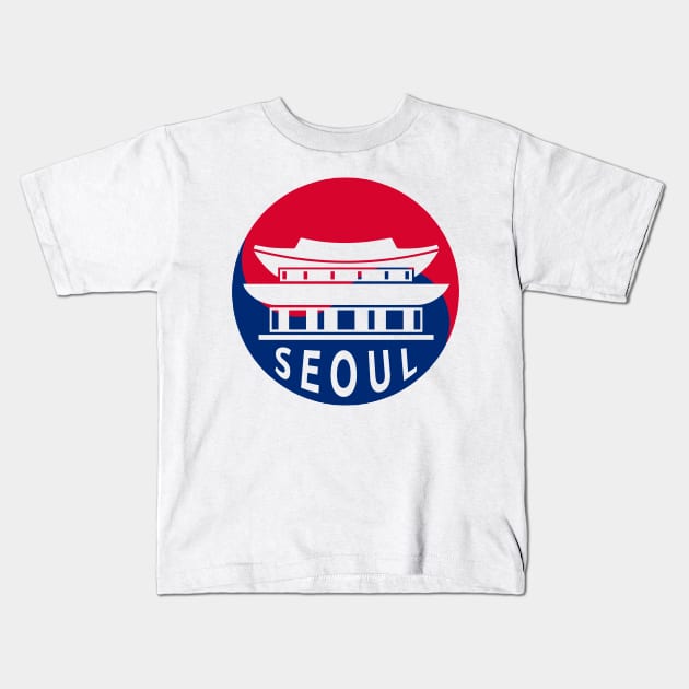 SEOUL Kids T-Shirt by PepGuardi